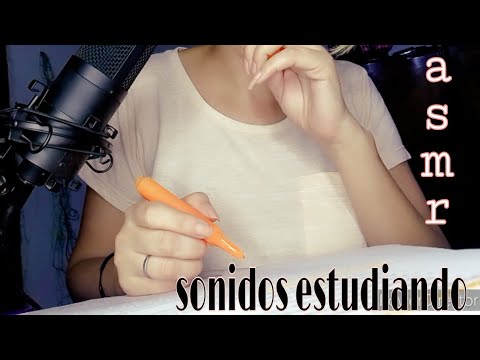 asmr | sonidos relajantes estudiando📝 /susurros