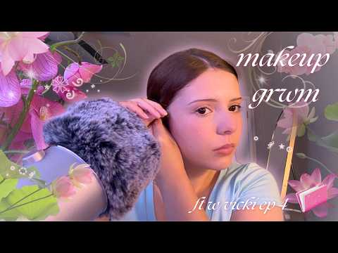 (asmr) 2000's zen makeup grwm + chatty whispers ⋆.˚˖࿔ ࣪ 🪷🍵(ft with vicki ep 4)