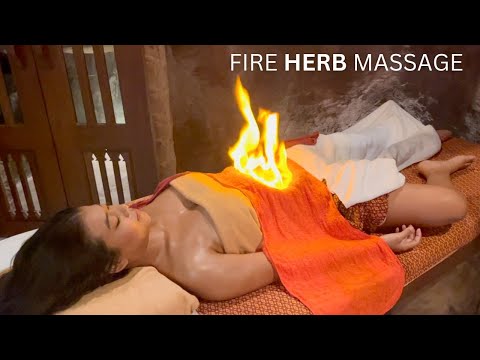 ASMR | Thai Fire Herb Massage