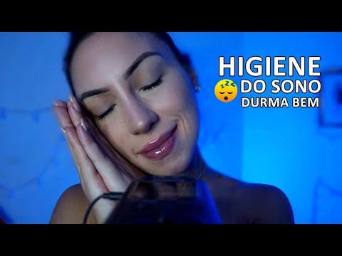 ASMR: HIGIENE DO SONO | DURMA BEM NESTE VÍDEO