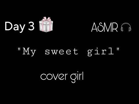 [F4F] gf cuddles you [sleep aid][asmr gf][12 Days of Cover Girl]
