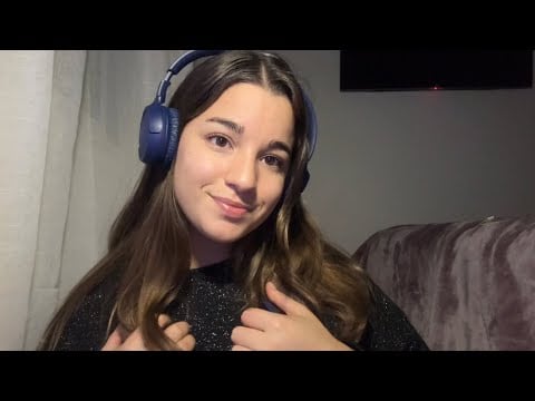 ASMR FABRIC SCRATCHING Y MOUTH SOUNDS ~ con storytime incluido 