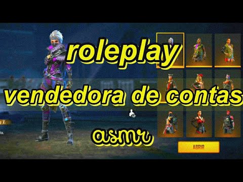 ASMR FF | ROLEPLAY – VENDEDORA DE CONTAS DO FREE FIRE (pt 2)