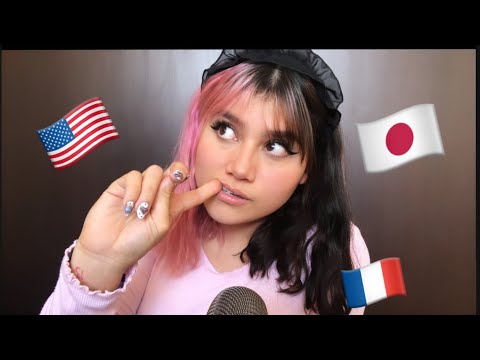 ASMR en muchos IDIOMAS (fail)- María ASMR