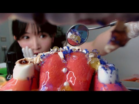 ASMR 解壓助眠 口腔美容 清潔護理 Teeth Checkup, Cleaning, Makeover