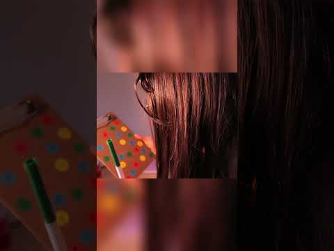 helping you study while chewing gum #asmr #gumchewing #whisperasmr #schoolasmr #tingles