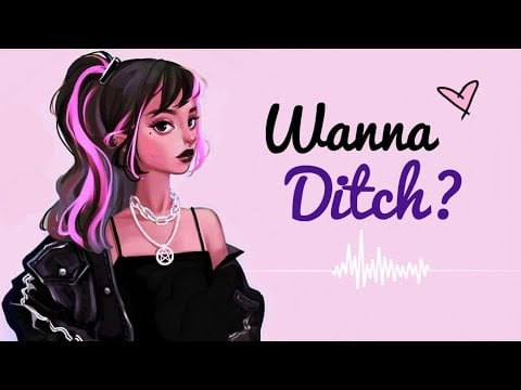 Rebellious Popular Girl Asks You to Ditch School With Her (Shy Listener) (F4A)