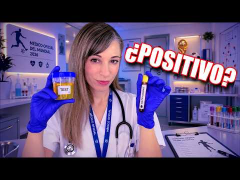 ⚽ ASMR Médico del Mundial | Test de Dopaje... ¿Darás Positivo? 😮 