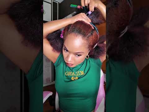 easy quick hairstyle 😳😱 #asmr #hairtok #hairstyle #fast