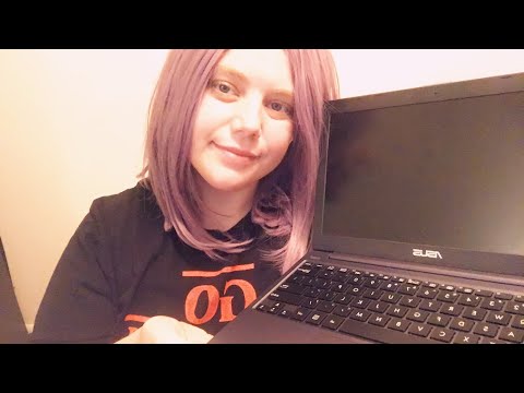ASMR | Laptop Typing While Chewing Gum