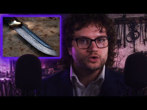 ASMR: Damascus Steel, The Lost Metal | Ear-to-ear Whispering