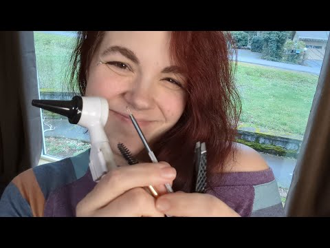 ASMR - Ear Cleaning - Otoscope and Ear Picks - No Talking