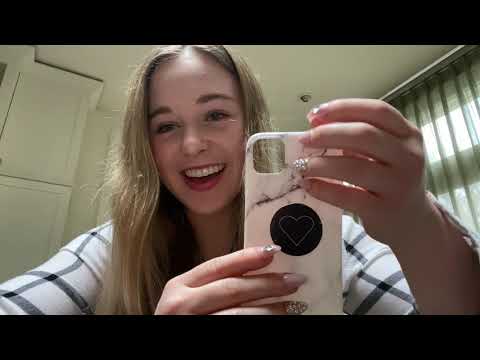 ASMR tapping on my phone cases