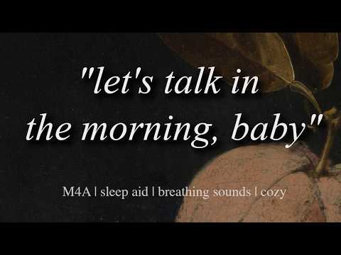 boyfriend comes home late [mostly no talking] [sleep aid] [roleplay asmr] [breathing] [relaxing]
