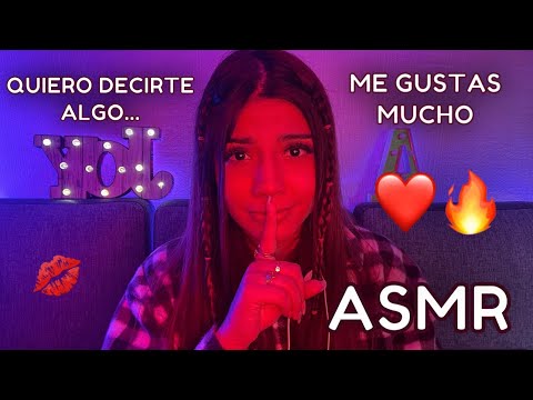 ASMR ESPAÑOL / Tu MEJOR AMIGA se te DECLARA a SOLAS en la NOCHE