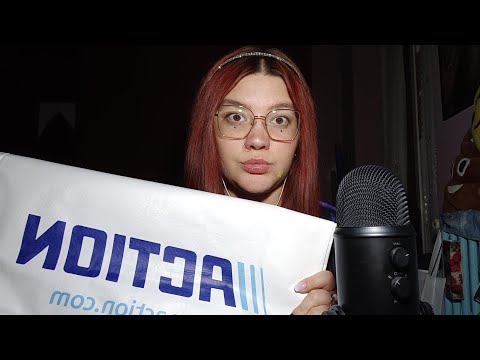 HAUL ACTION (Show & Tell) 🛍️😴💜 | ASMR ITA