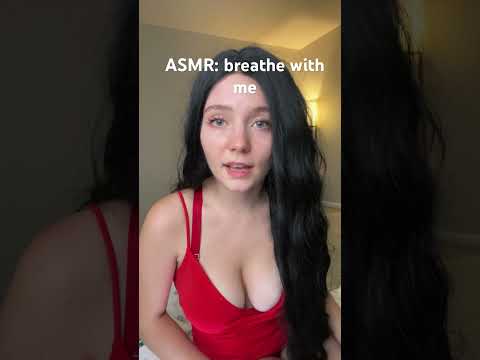 breathe with me 🤍#asmr #girlfriendasmr #breathing #calm #tingles