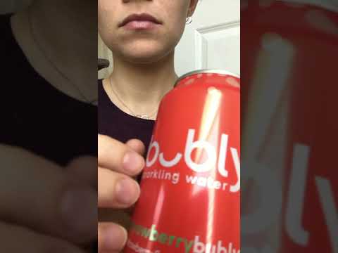 ASMR Tapping ALUMINIUM can Seltzer short natural nails tip tap satisfying tingles sounds #shorts