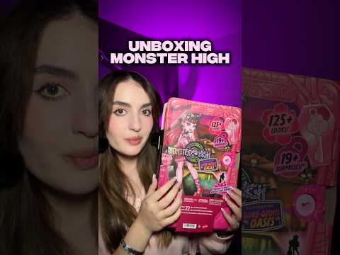 Unboxing MONSTER HIGH #asmr #draculaura