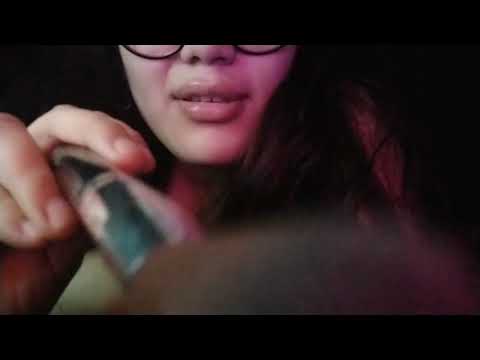 ASMR sons de boca e pincel na tela 😍 Pra te deixar relaxado e com soninho