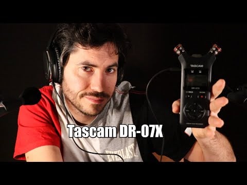 Faire un ASMR avec le TASCAM DR 07X