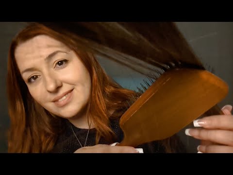 ✨ Saçlarınla oynayıp, tarıyorum ✨ Uyku için Fısıltılı ASMR Türkçe