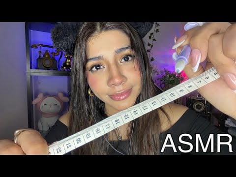 ASMR ESPAÑOL / MIDO TODA tu CARITA + TE DIBUJO MUY REALISTA + Duerme en MINUTOS