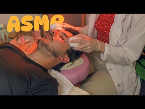 ASMR REALISTA | Tricologista cuida da sua Calvice 💆🏻‍♂️🌙 Voz Suave