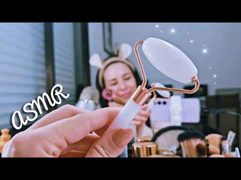 A SKINCARE MAIS RELAXANTE QUE VOCÊ JÁ VIU ✨️ (ASMR)