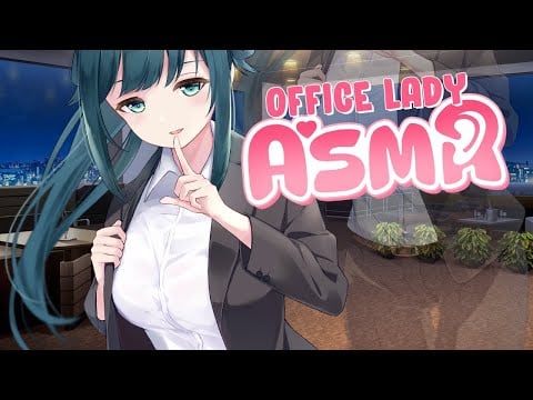 【ASMR 3Dio】Secret Night Meeting ! Office Lady ASMR Whispering Oil Massage Heartbeat Ear Cleaning