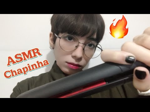 ASMR PRANCHANDO SEU CABELO, CORTANDO E HIDRATANDO | ROLEPLAY