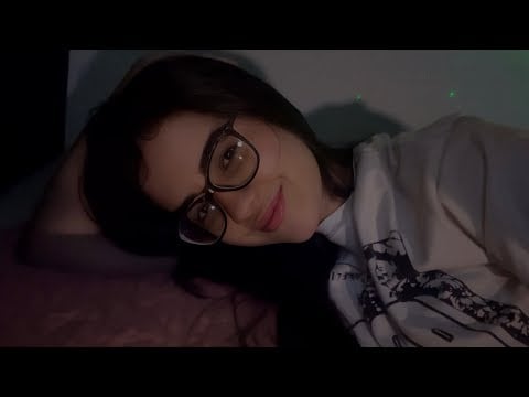 ASMR DE PREGUIÇOSO (DEITADA) 💤