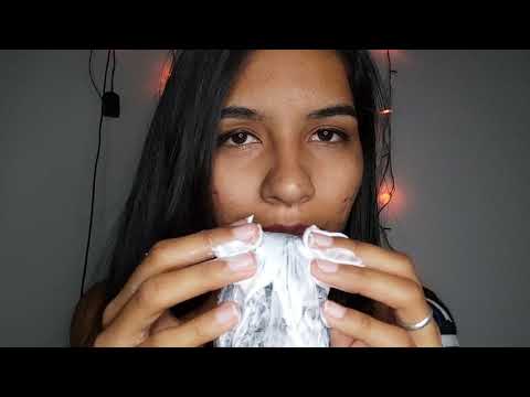 ASMR VOCÊ VAI DORMIR COM ESTE VÍDEO 😴 / ESPUMA RELAXANTE