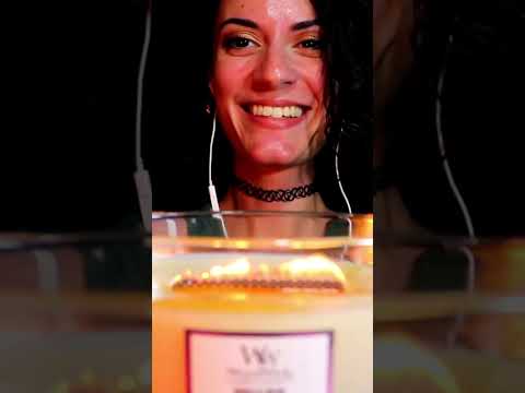 La vela más cosquillosa que escucharás. #asmr #shorts