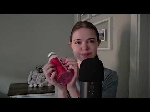 asmr with my product empties