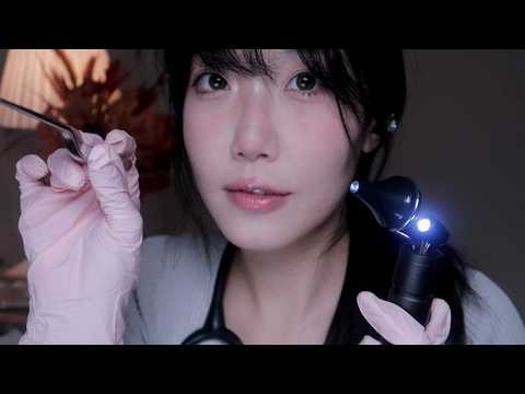 귀를 자세히 검사해드릴게요 | ASMR Detailed Ear Exam, Otoscope, Hearing Test & Binaural Personal Attention
