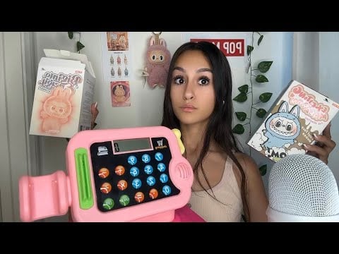 ASMR| POPMART worker sells you LABUBUS
