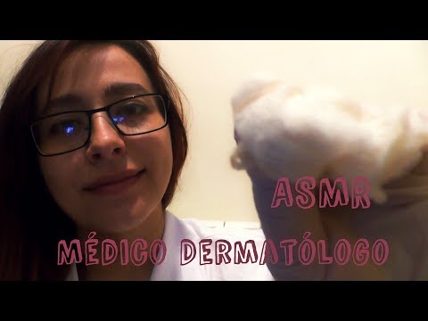 Role Play DOCTORA DERMATÓLOGO. Examen médico y tu tratamiento. ASMR en Español