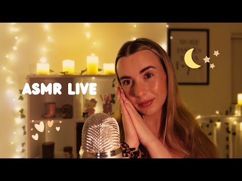 candynugget ASMR your favourite triggers live! 🍯❤️⭐️