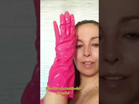 Spondex gloves and latex sounds #asmr #glovessounds #asmrglovessounds,