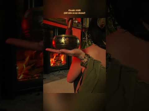 Fireside ASMR  #asmrmassage#asmrwhisper #asmr #asmrrelaxation #fireasmr #deepsleep