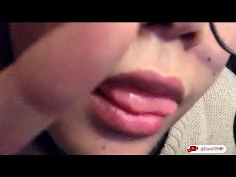 ASMR Lens Licking 💦 Only for you 🫶 #asmr #relaxing #sleep #relax