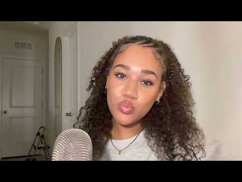 asmr hand sounds and yapping