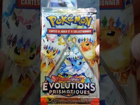 asmr ouverture boosters évolutions prismatiques