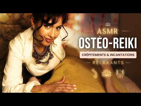 💤ASMR OSTÉO-REIKI 🧘‍♀️ Crépitements & Incantations Relaxantes