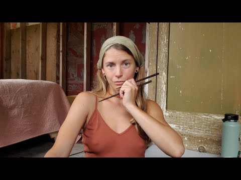 Rainy Day ASMR with Soft Spoken Ramble 🤍