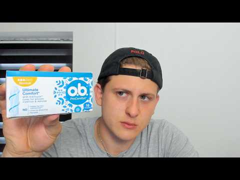 ASMR with  tampons