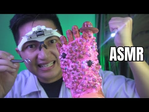 ASMR Roleplay DOKTER | Bersihkan Kaki Kamu
