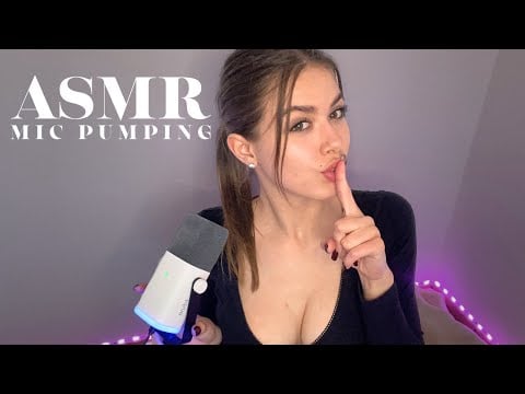 ASMR | Mic Pumping | Fast And Agressive Triggers for Better Sleep & Spit Painting You