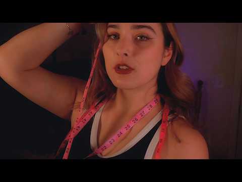 Sassy Seamstress Measures You 🤵‍♂️Realistic Head & Body Movements [ASMR Roleplay] [Dark Room]